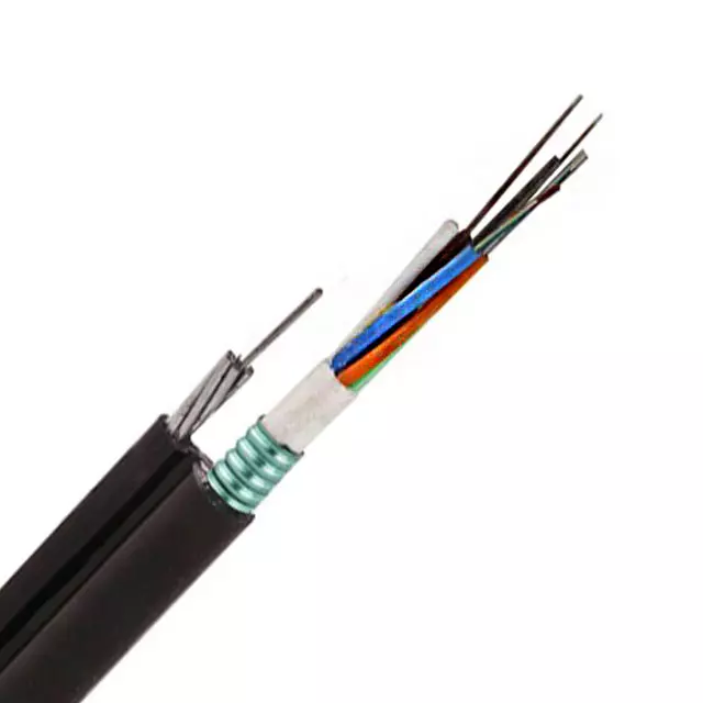 Tube lâche échoué Figure - 8 Câble fibre optique autoportant Gytc8s