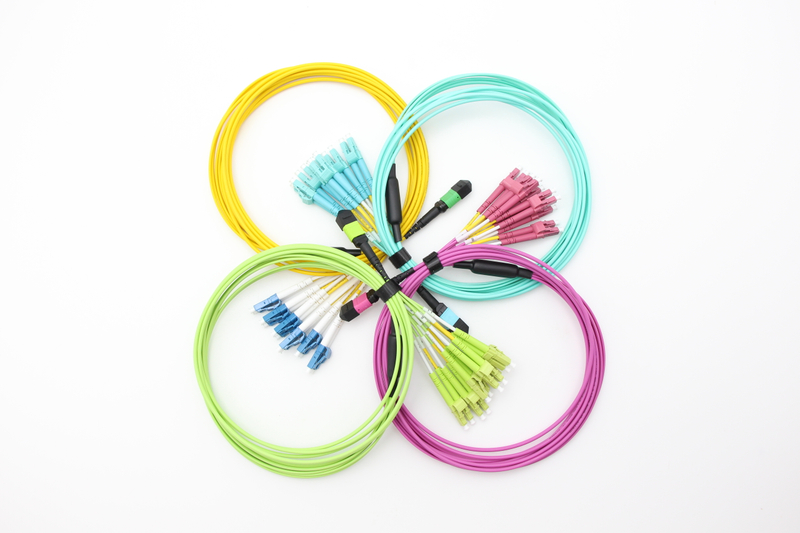12f MPO / MTP-6 * DX LC Fanout Cable