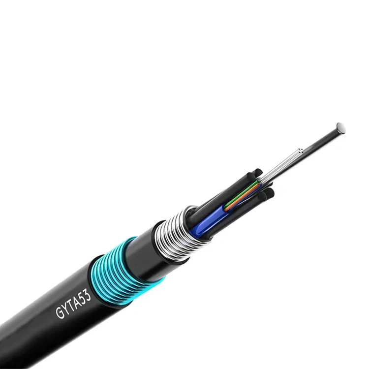 Tube en vrac échoué Câble de fibre optique gyta53